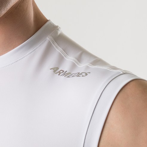 아르메데스 남성용 냉감 기능성 쿨 언더레이어 민소매나시 AR-121 이미지 4