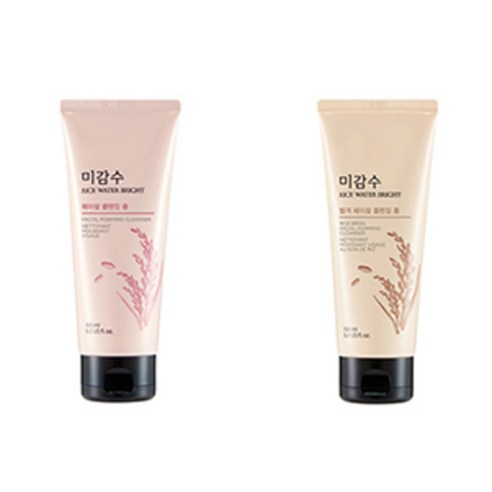 더페이스샵 미감수 브라이트 클렌징폼, 300ml, 2개 후기 분석 - 대용량 비교