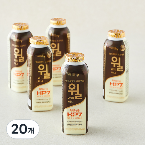 에치와이 윌 미니, 20개, 1개입, 80ml