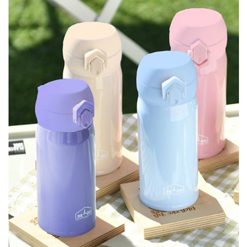 디유 비비드 2중 진공 원터치 보온병 2종 세트 솔직 후기 | 실사용자 리뷰 분석 - 상품 이미지 2