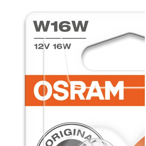 오스람 오리지널 시그널 램프 W16W 2p 이미지 2