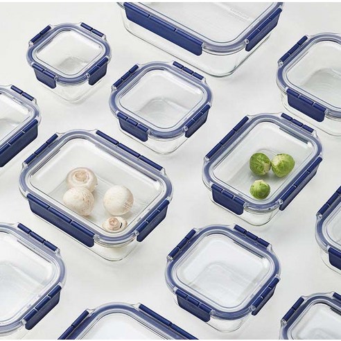 탁월한 밀폐력과 실용성을 갖춘 락앤락 글라스 탑클라스 밀폐용기로 주방을 더욱 풍요롭게!