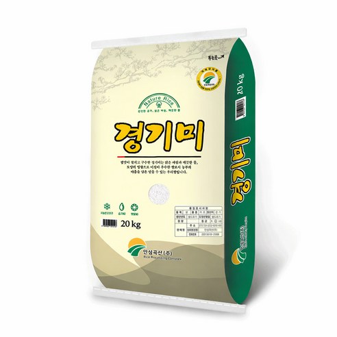 안성곡산 경기미 백미 상등급, 20kg, 1개