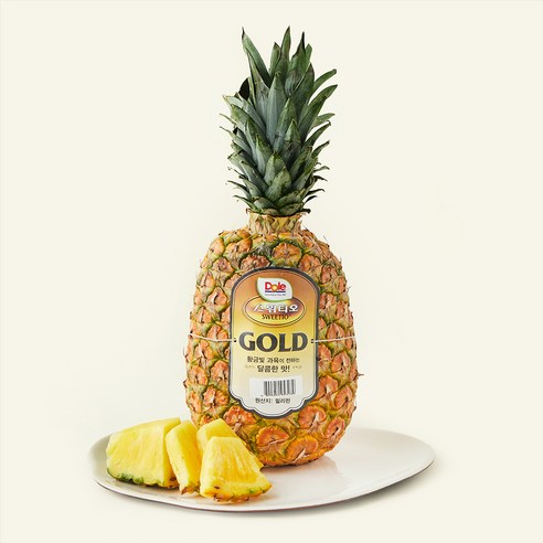 스위티오 Dole 골드 파인애플, 1.9kg, 1개