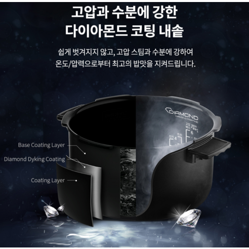 쿠첸 더핏 슬림 압력밥솥 분리형 스테인리스 커버 세척 방법