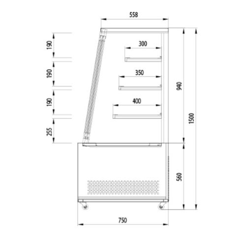 BELLE 프리미엄 쇼케이스 사선 앞문형 스테인리스 방문설치 개봉기 | 실사용 후기 - 상품 이미지 3