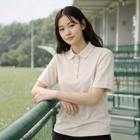 아놀드파마 여성용 반팔 PK 카라 티셔츠 AWTB102