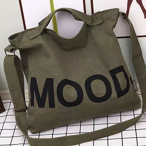 슈닉크 어무드 패션 캔버스 에코백