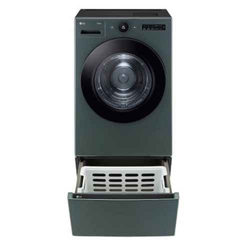 LG전자 트롬 오브제컬렉션 건조기 RD20GNG 20kg + 키높이 수납함 FP7G 방문설치, 건조기(RD20GNG), 수납함(FP7G), 네이처그린