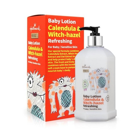 Hallmark 怪獸派對自然之萃全面修護乳- 棉花香, 金盞花金縷梅萃取嬰兒