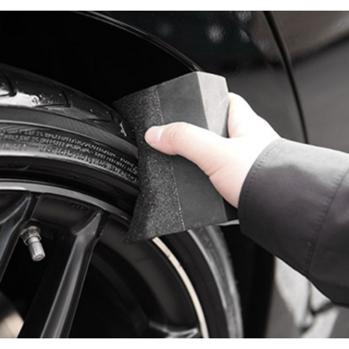 더클래스 매트블랙 자동차 타이어 광택제 실사용 후기 | 효과 있을까? - 상품 이미지 4