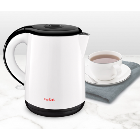 테팔 세이프티 전기포트 화이트 앤 블랙 이미지 4