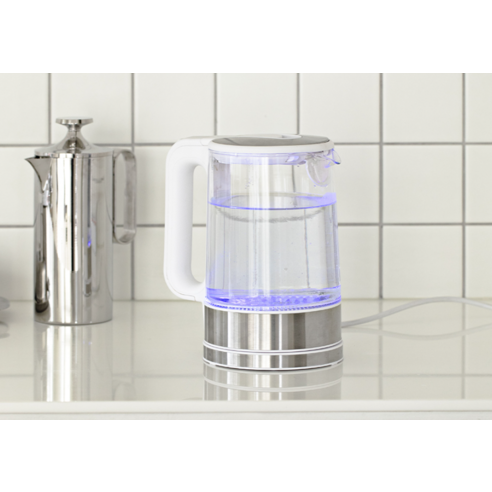 듀플렉스 유리 전기포트 후기 분석 - 거름망 디테일