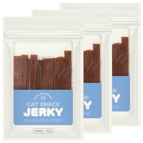 탐사 고양이 뉴고메 져키 간식, 150g, 1개, 참치