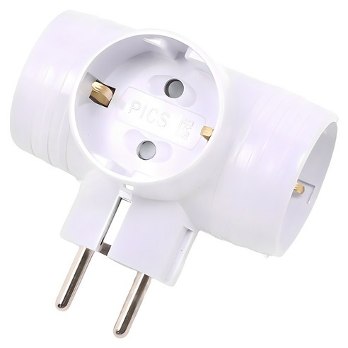 에코파워탭 국내 제조 T자 멀티탭 3구 EPM-403T 솔직 후기 | 실제 배치 사진 포함 - 상품 이미지 1