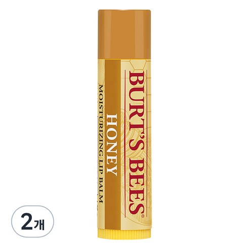 버츠비 모이스춰라이징 립밤, 허니, 4.25g, 2개