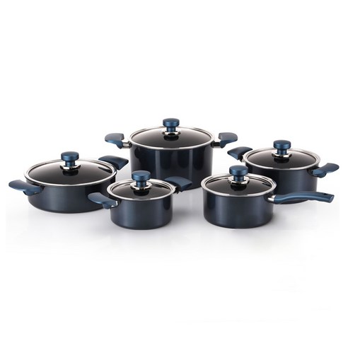 해피콜 클래식 다이아몬드 냄비 세트 5개