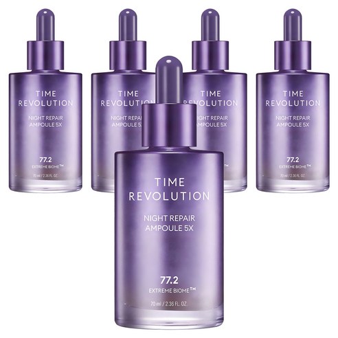 미샤 타임 레볼루션 나이트리페어 앰플 5X, 70ml, 5개