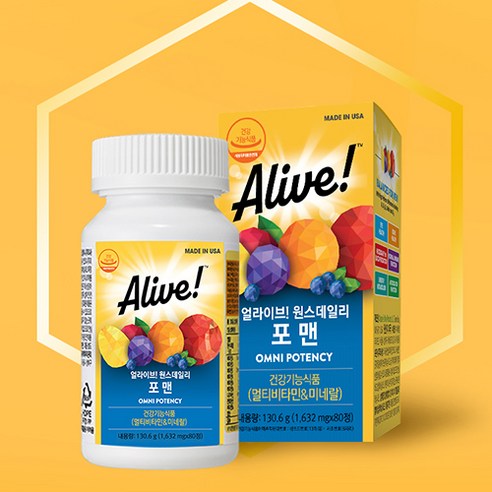 얼라이브 원스데일리 포맨 멀티비타민 30정, 2개 이미지 2