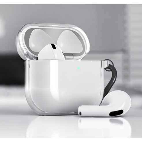 신지모루 변색방지 이어폰 TPU 투명케이스 + 철가루 방지 스티커 + 카... 개봉기 | 실사용 후기 - 상품 이미지 2