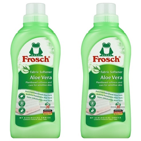 프로쉬 섬유유연제 알로에베라 본품, 750ml, 2개