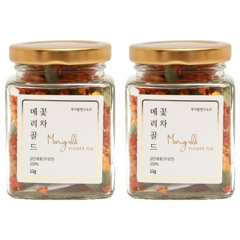 우리꽃연구소 메리골드 꽃차 레귤러