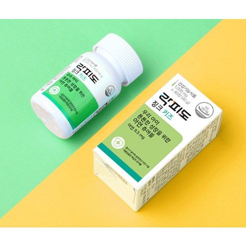 락피도 키즈 징크 아연 40정, 1개 이미지 4