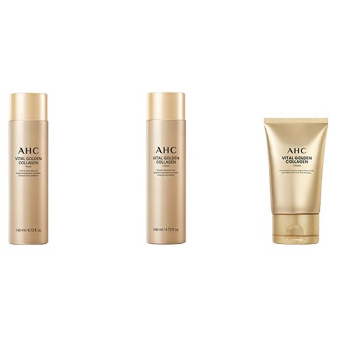 AHC 바이탈 골든 콜라겐 크림 후기 분석 - 제형의 점도 확인