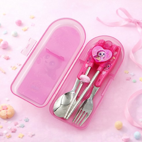 르번 프린세스 캐치티니핑 올인원 교정 젓가락 풀세트 육아맘 솔직 후기 | 실사용 리뷰 - 상품 이미지 2