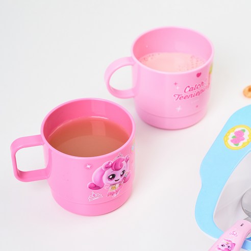 르번 프린세스 캐치티니핑 도형컵 230ml x 2종 세트 이미지 4