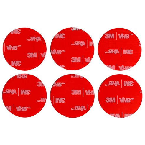브이에이치비 쓰리엠 원형 양면테이프 투명 35 x 35 mm 실사용 후기 | 효과 있을까? - 상품 이미지 2