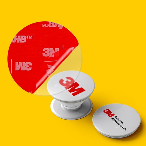 브이에이치비 쓰리엠 원형 양면테이프 투명 35 x 35 mm 실사용 후기 | 효과 있을까? - 상품 이미지 3