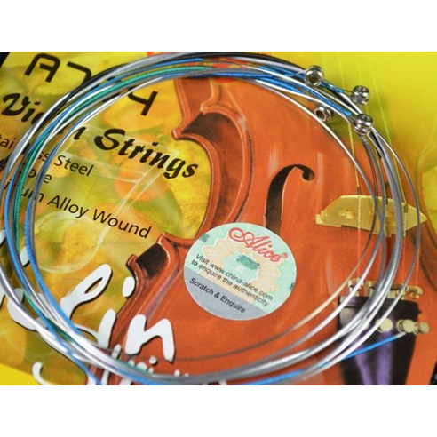 바이올린 줄, 이젠 맑고 안정적인 소리로 즐겁게 연주하세요!