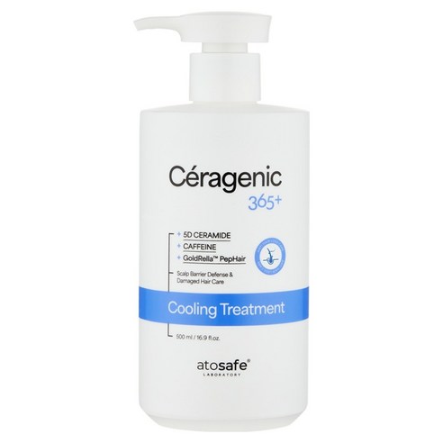 아토세이프 세라제닉 365플러스 스칼프 쿨링 트리트먼트, 1개, 500ml