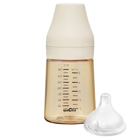 스펙트라 올셋 PPSU 젖병, 크림바닐라, 160ml, 1개