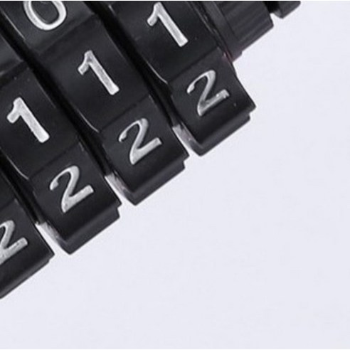 정상아이앤 도난방지 잠금 자전거 자물쇠 와이어락 이미지 4