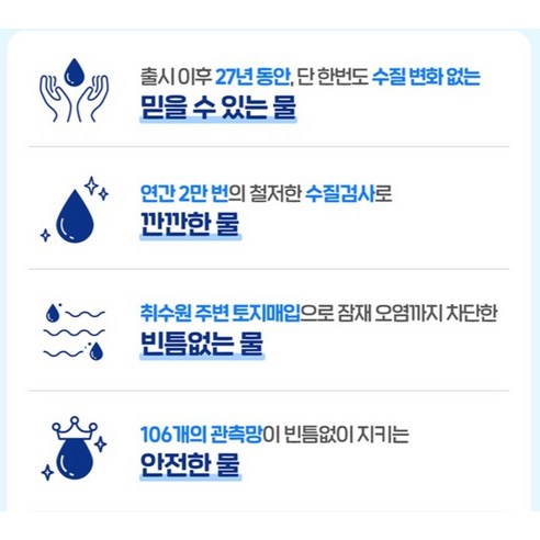 제주삼다수 그린 무라벨 후기 분석 - 캡 부분의 정품 로고