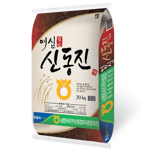농협 여심 신동진쌀 백미, 상등급, 20kg, 1개