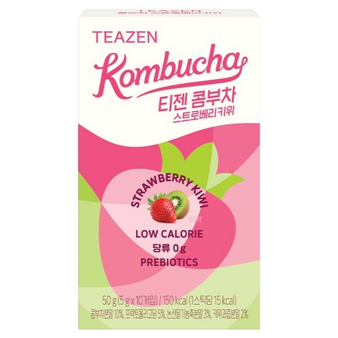 티젠 콤부차 스트로베리키위, 5g, 10개입, 1개