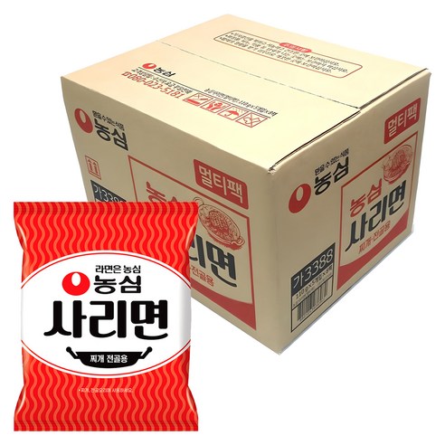 농심 사리면 110g, 40개