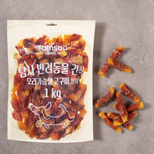 탐사 반려동물 간식 오리가슴살 고구마 말이 솔직 후기 | 실제 사용자 리뷰 총정리 - 상품 이미지 2