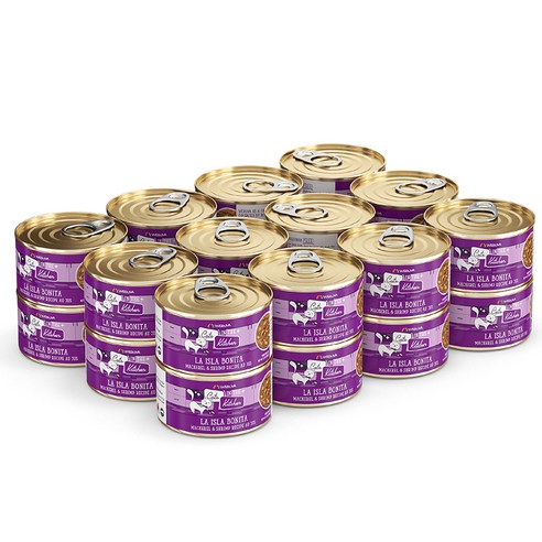 웨루바 12개월 이상 캣츠인더키친 캔 습식사료, 고등어, 90g, 24개