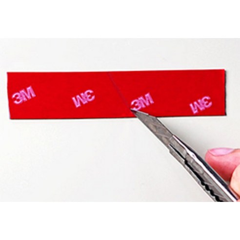 쓰리엠 아크릴 폼 하이패스 부착 고내열 양면테이프 블랙 20mm x 1.5m 이미지 3