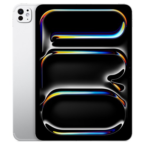 Apple 2025 아이패드 프로 11(M5 모델) 스탠다드 글래스, 실버, 512GB, Wi-Fi+Cellular