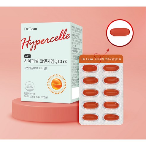 닥터린 하이퍼셀 코엔자임Q10 알파 26.25g, 30정, 3개 - 코엔자임Q10 | 쿠팡