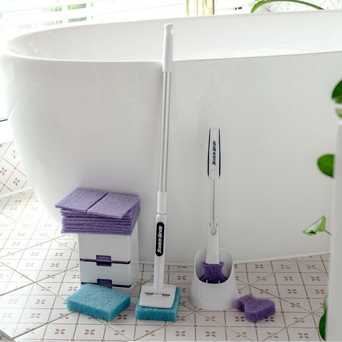 스카치브라이트 베이킹소다 톡톡 크린스틱 후기 분석 - 청소 후 깔끔해진 변기