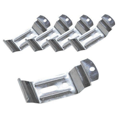 더원홈데코 콤비블라인드 브라켓 6.3 x 2.3 cm, 메탈, 5개