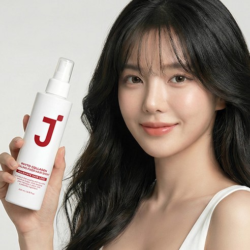 제이숲 피토콜라겐 힐링픽서 헤어스프레이, 200ml, 1개 후기 분석 - 제품 뒷면 성분표