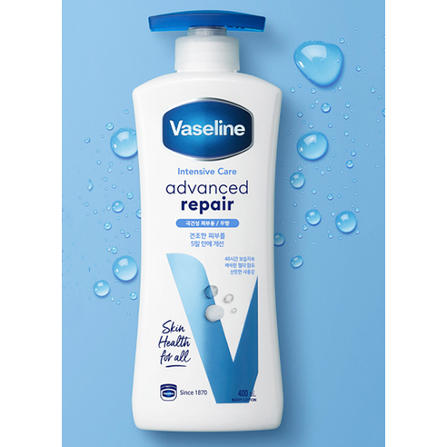 바세린 인텐시브 케어 어드벤스드 리페어 로션 후기 분석 - 제형 확인