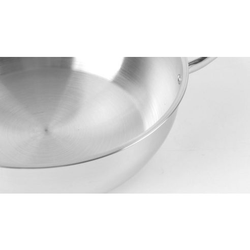 퀸센스 올스텐 인덕션 2단 찜기 후기 분석 - 뚜껑 결합 상태